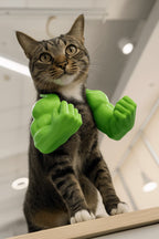 Kostüm für Katzen: Muskelarme - Lustiges Katzen Kostüm | Furrivio™ für Hunde & Katzen – jetzt bei Furrivio™ kaufen