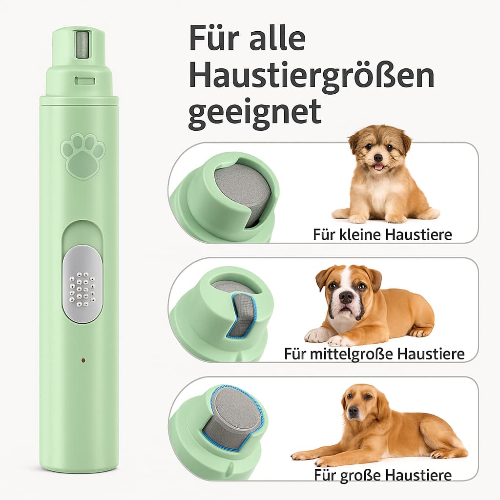 Krallenfeile Hund (elektrisch) - elektrischer Krallenschneider | Furrivio™ für Hunde & Katzen – jetzt bei Furrivio™ kaufen