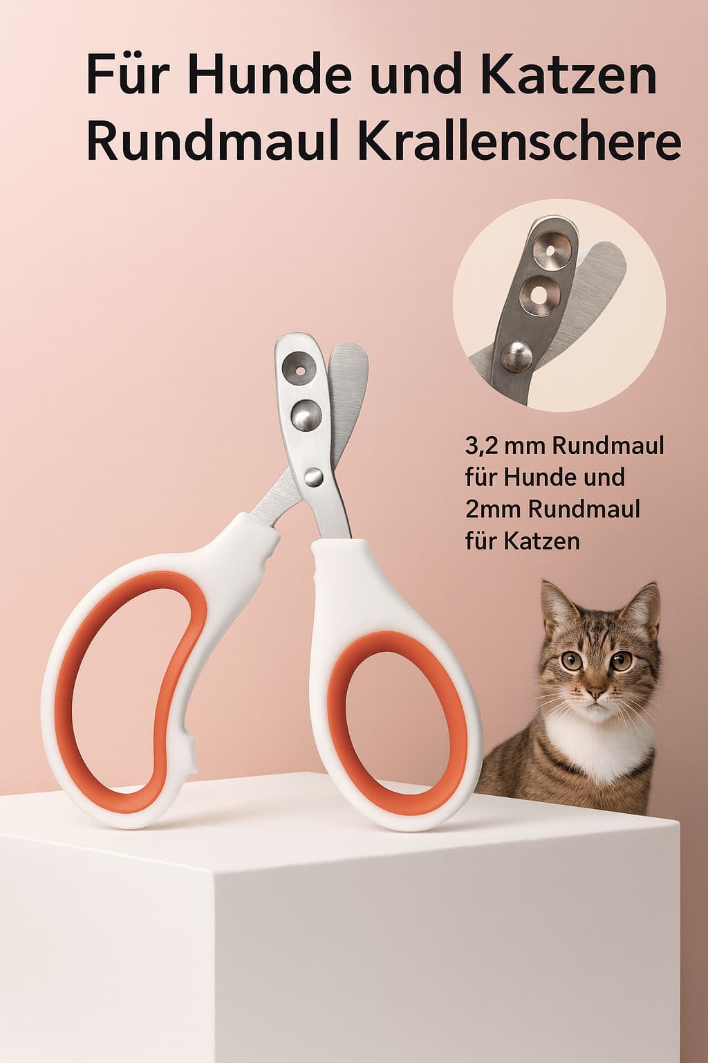 Krallenschere für Katzen – stressfreie Krallenpflege zu Hause | Furrivio™ für Hunde & Katzen – jetzt bei Furrivio™ kaufen