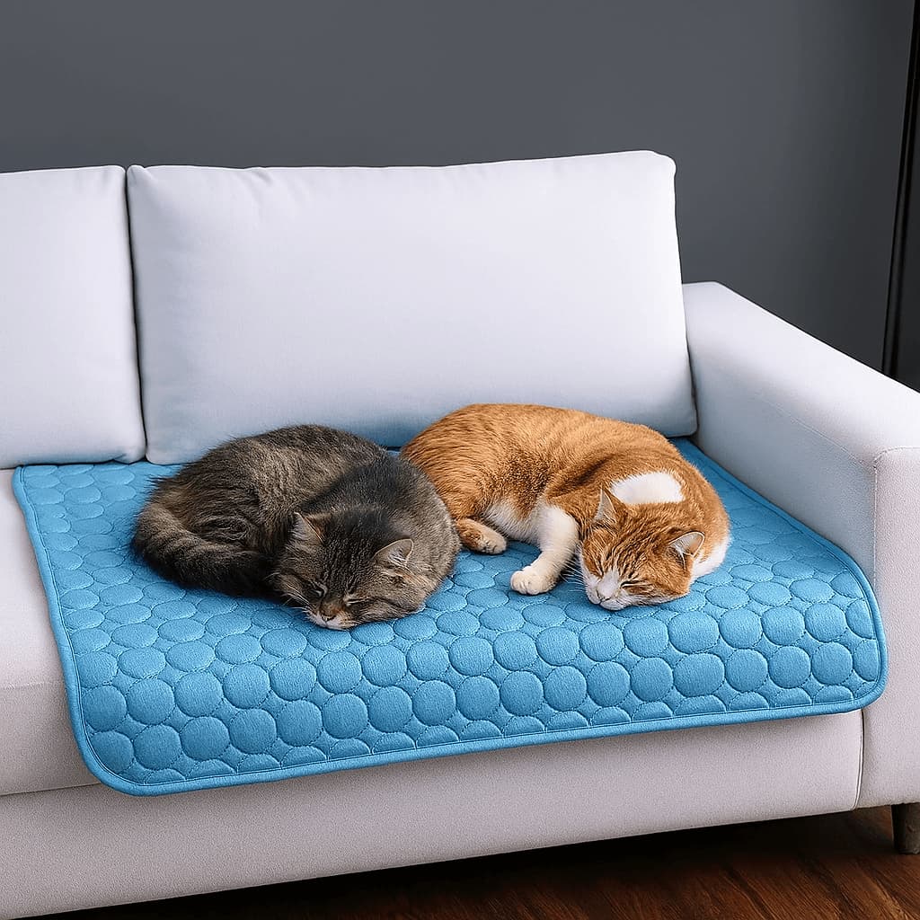 Kühlmatte für Katzen – vielseitig einsetzbar | Furrivio™ für Hunde & Katzen – jetzt bei Furrivio™ kaufen