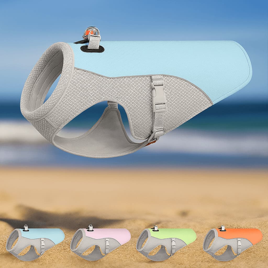 Kühlweste für Hunde – Reflektierend & Schnellverschluss | Furrivio™ für Hunde & Katzen – jetzt bei Furrivio™ kaufen