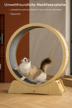 Laufrad für Katzen – Katzenrad aus Holz | Furrivio™ für Hunde & Katzen – jetzt bei Furrivio™ kaufen