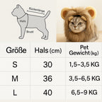 Löwenmähne für Katzen – das beste Katzen Löwenkostüm | Furrivio™ für Hunde & Katzen – jetzt bei Furrivio™ kaufen