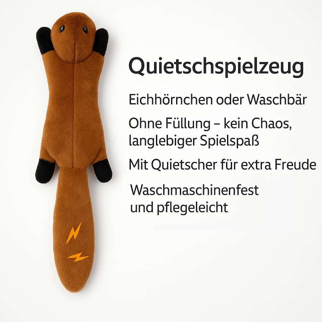Lustiges Hundespielzeug ohne Füllung – Langlebiges Quietsch & Knister - Kauspielzeug Hunde | Furrivio™ für Hunde & Katzen – jetzt bei Furrivio™ kaufen