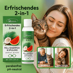 Pflegeshampoo für Katzen – sanft zur Haut, stark gegen Schmutz | Furrivio™ für Hunde & Katzen – jetzt bei Furrivio™ kaufen