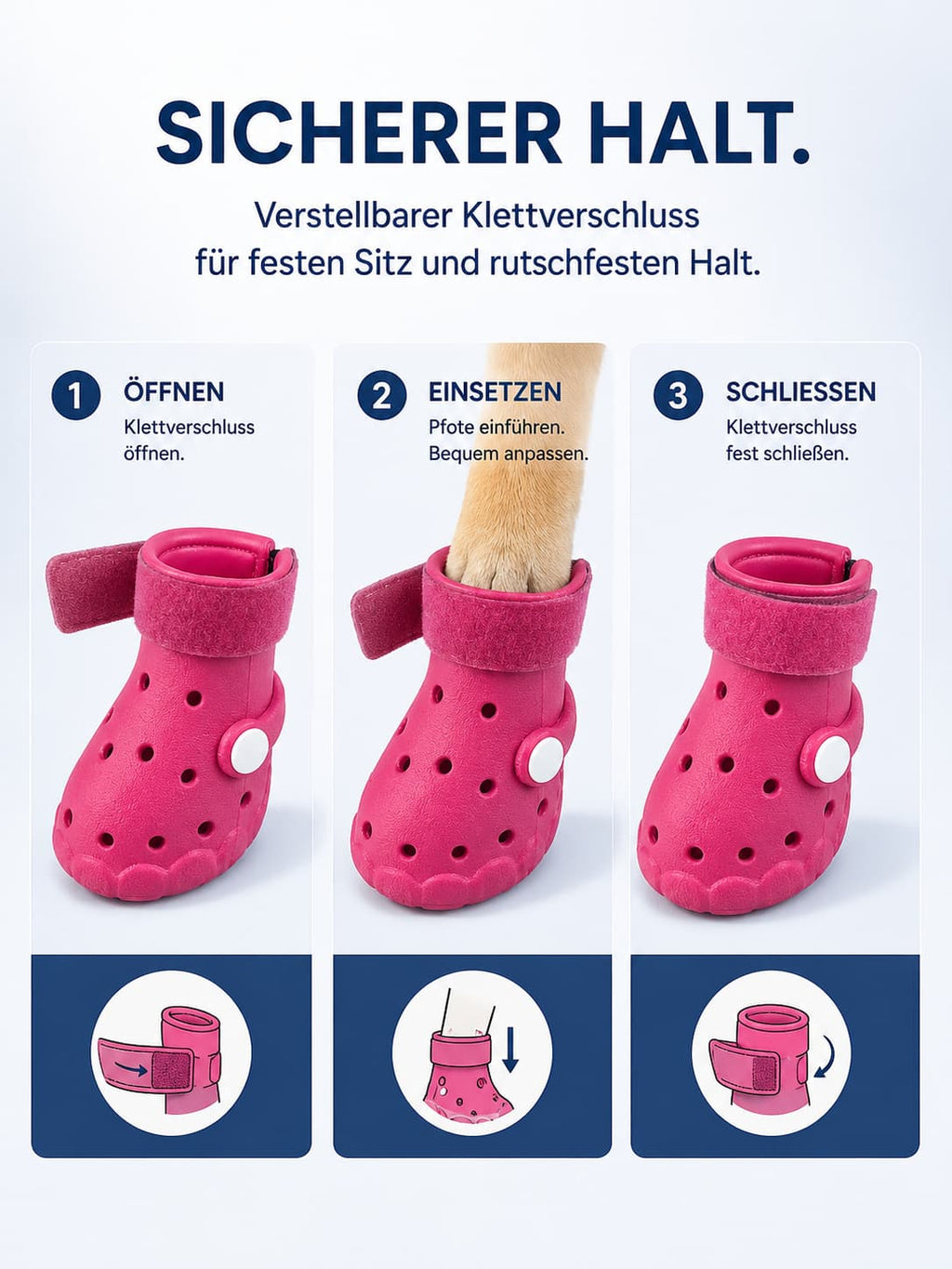 Pfotenschutz Hund Sommer – Atmungsaktive Hunde Sandalen für Hunde & Katzen – jetzt bei Furrivio kaufen