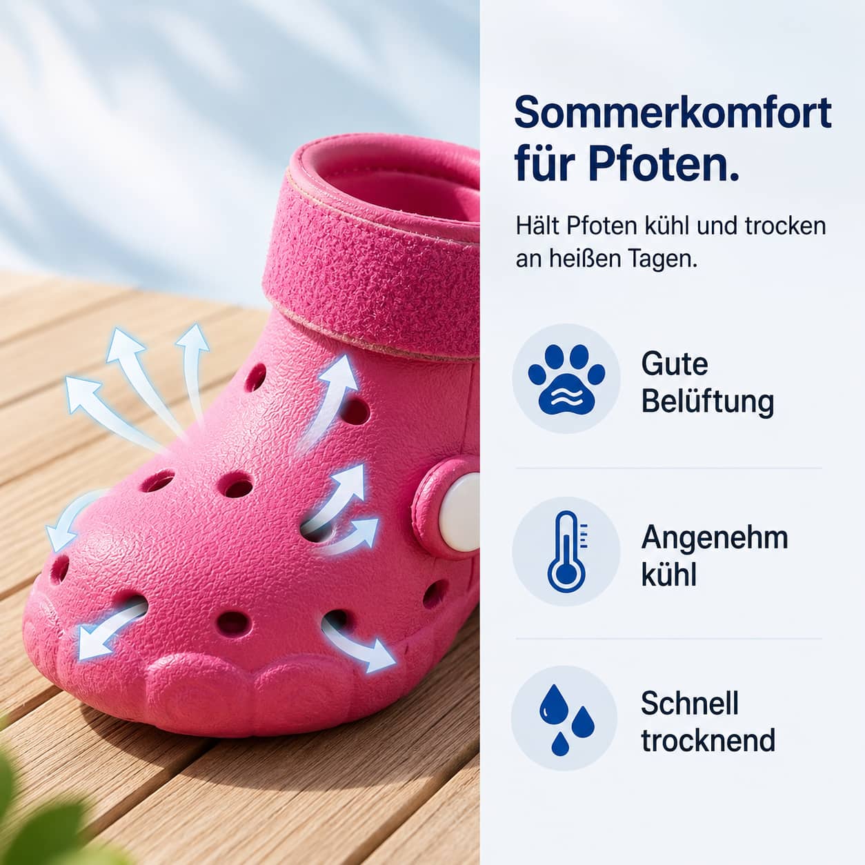 Pfotenschutz Hund Sommer – Atmungsaktive Hunde Sandalen für Hunde & Katzen – jetzt bei Furrivio kaufen