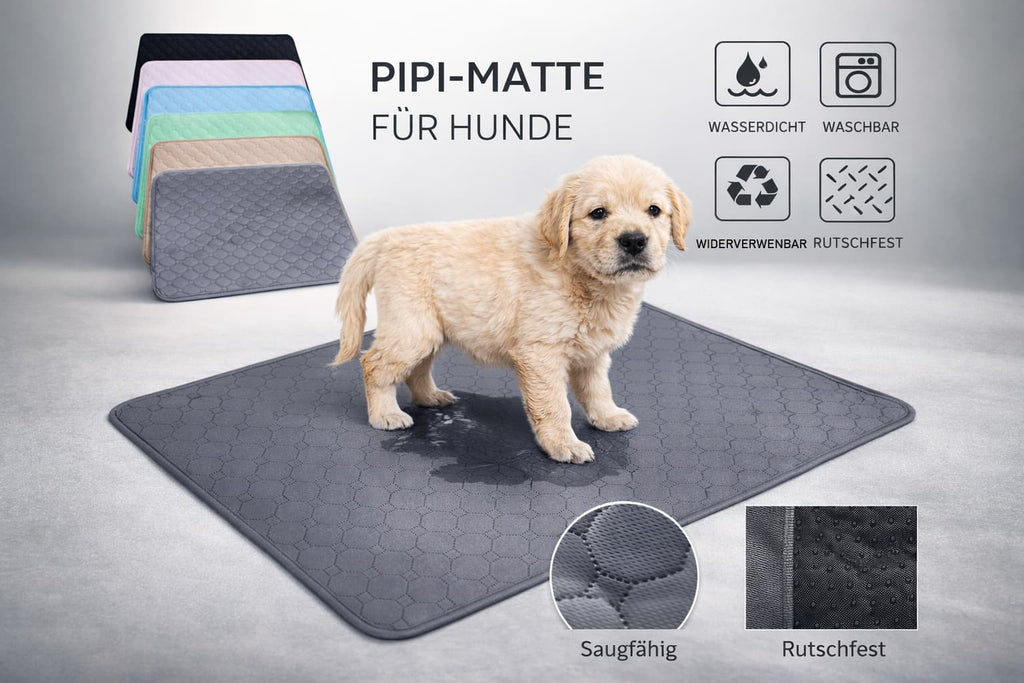 Pinkelmatte Hund - waschbare Welpenunterlage | Furrivio für Hunde & Katzen – jetzt bei Furrivio™ kaufen