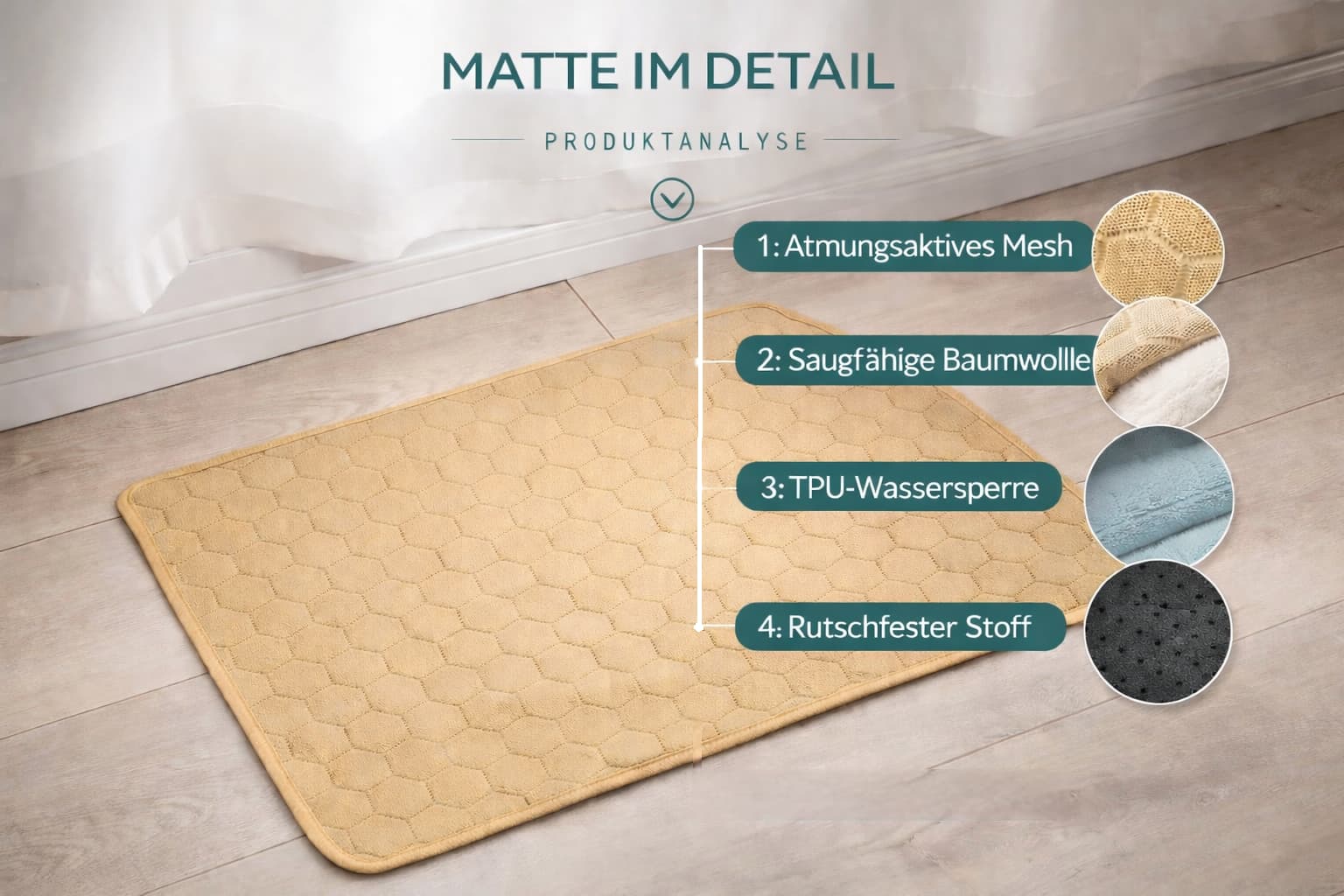 Pinkelmatte Hund - waschbare Welpenunterlage | Furrivio für Hunde & Katzen – jetzt bei Furrivio™ kaufen