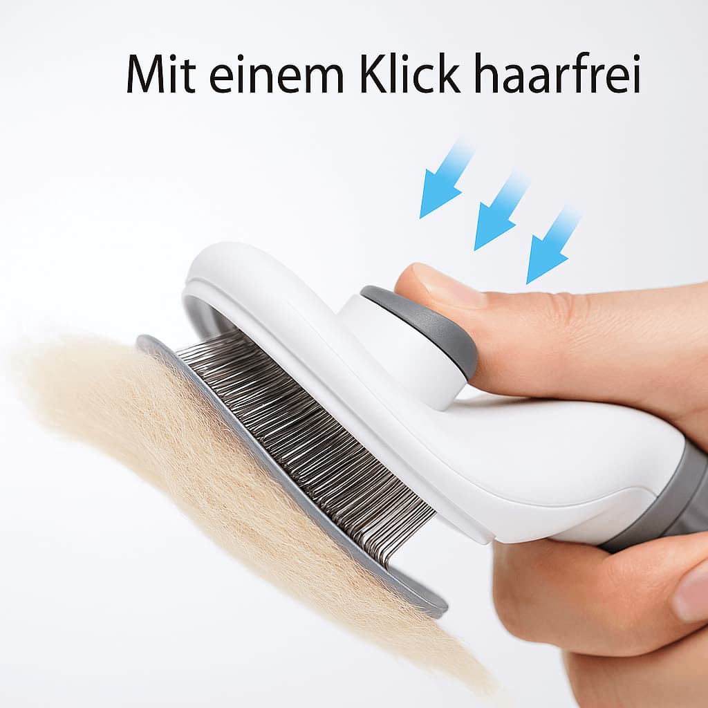 Selbstreinigende Hunde - und Katzenbürste | Furrivio™ für Hunde & Katzen – jetzt bei Furrivio™ kaufen