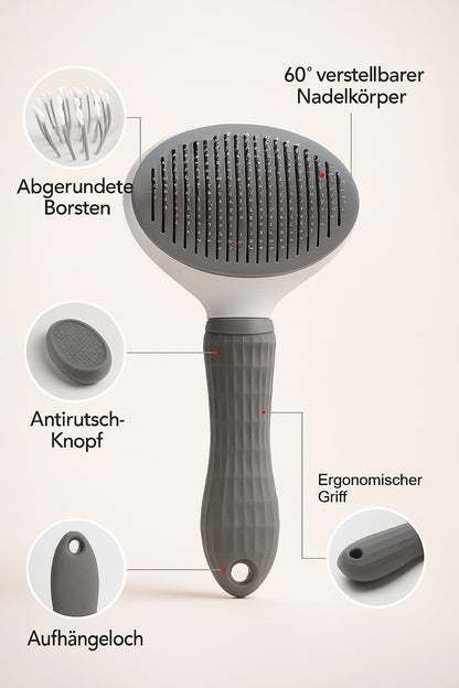 Selbstreinigende Hunde - und Katzenbürste | Furrivio™ für Hunde & Katzen – jetzt bei Furrivio™ kaufen