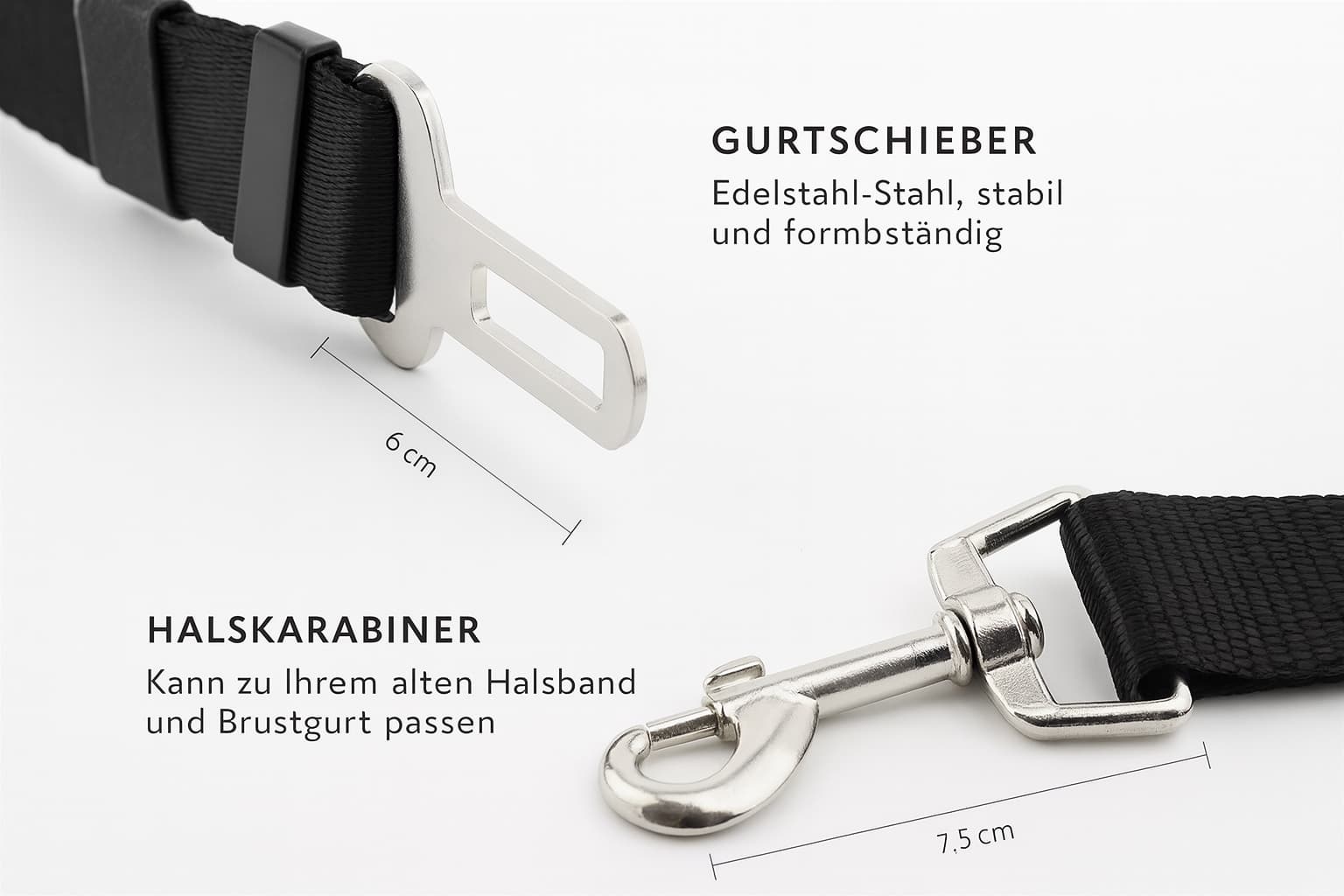 Sicherheitsgurt für Hunde im Auto - verstellbarer Anschnallgurt für Hunde & Katzen – jetzt bei Furrivio™ kaufen
