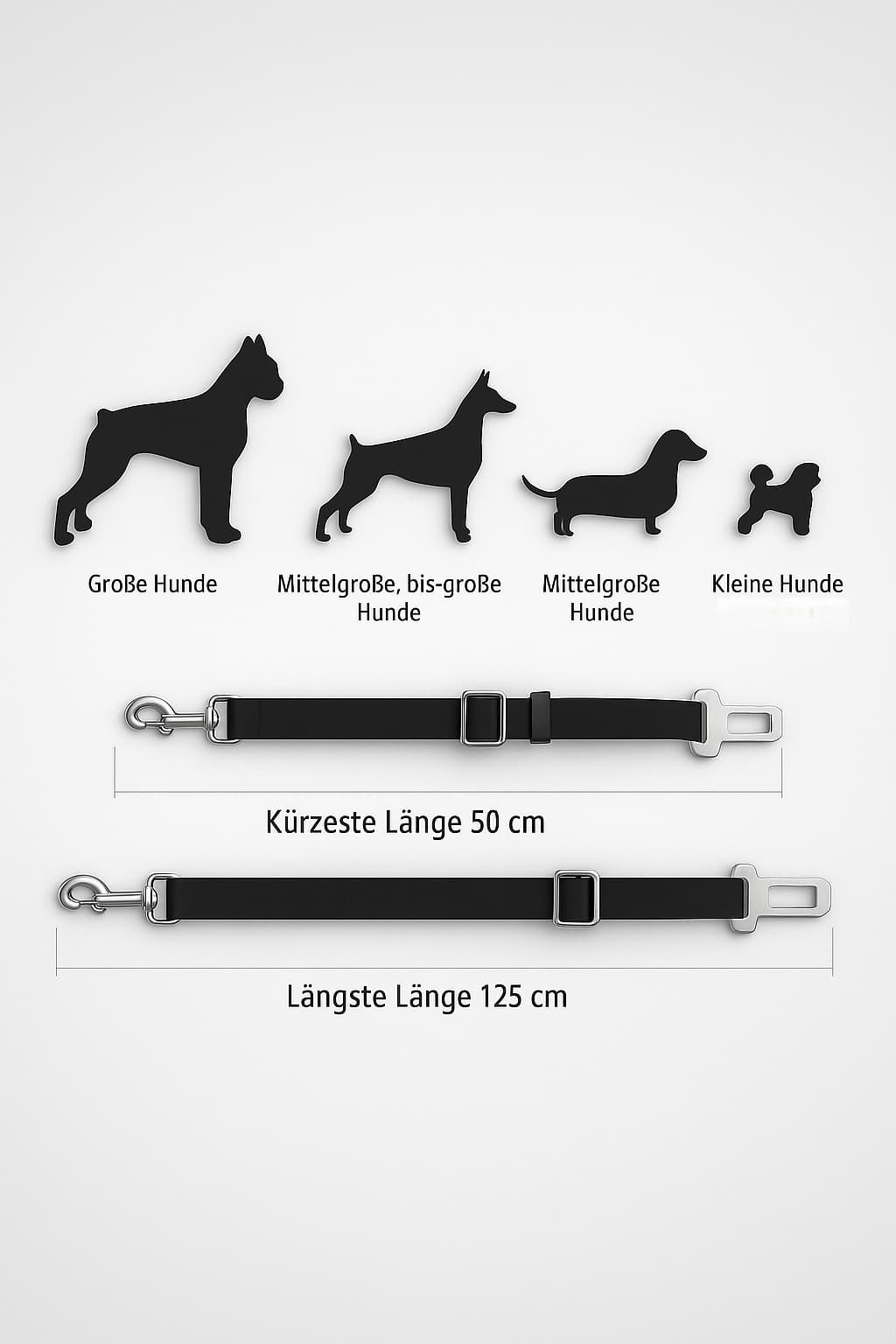 Sicherheitsgurt für Hunde im Auto - verstellbarer Anschnallgurt für Hunde & Katzen – jetzt bei Furrivio™ kaufen