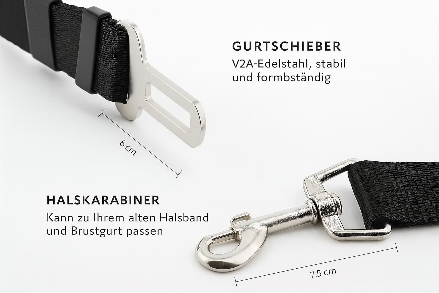 Sicherheitsgurt für Hunde im Auto - verstellbarer Anschnallgurt für Hunde & Katzen – jetzt bei Furrivio™ kaufen