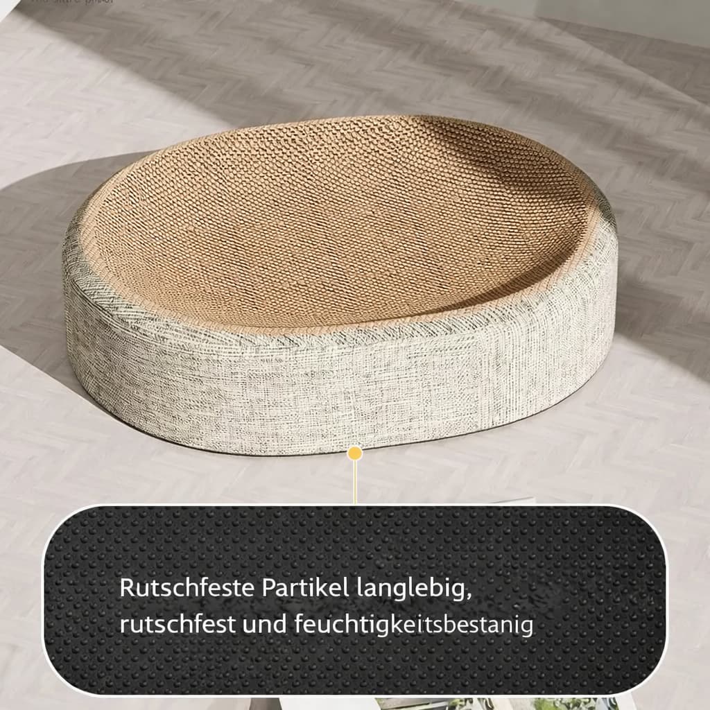 Sisal Kratzbrett - Katzen Kratzmatte (Boden) | Furrivio™ für Hunde & Katzen – jetzt bei Furrivio kaufen