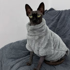 Sphynx Katzenpullover Plüsch– Warmer Winterpullover Arctic Velvet für haarlose Katzen | Furrivio™ für Hunde & Katzen – jetzt bei Furrivio™ kaufen