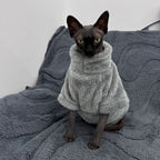Sphynx Katzenpullover Plüsch– Warmer Winterpullover Arctic Velvet für haarlose Katzen | Furrivio™ für Hunde & Katzen – jetzt bei Furrivio™ kaufen