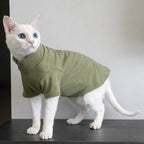 Sphynx Katzenpullover Rollkragen – Fleece Sweater für Katzen | Herbst & Winter Kleidung | Furrivio™ für Hunde & Katzen – jetzt bei Furrivio kaufen