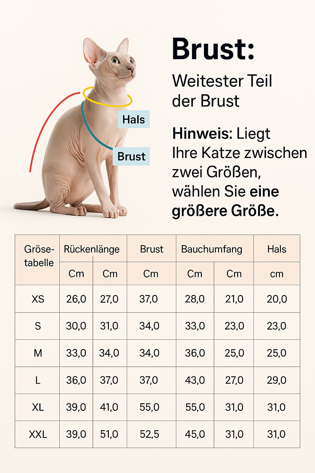 Sphynx Katzenpullover Rollkragen – Warmer Fleece Sweater für Kitten & Katzen | Herbst & Winter Kleidung | Furrivio™ für Hunde & Katzen – jetzt bei Furrivio™ kaufen