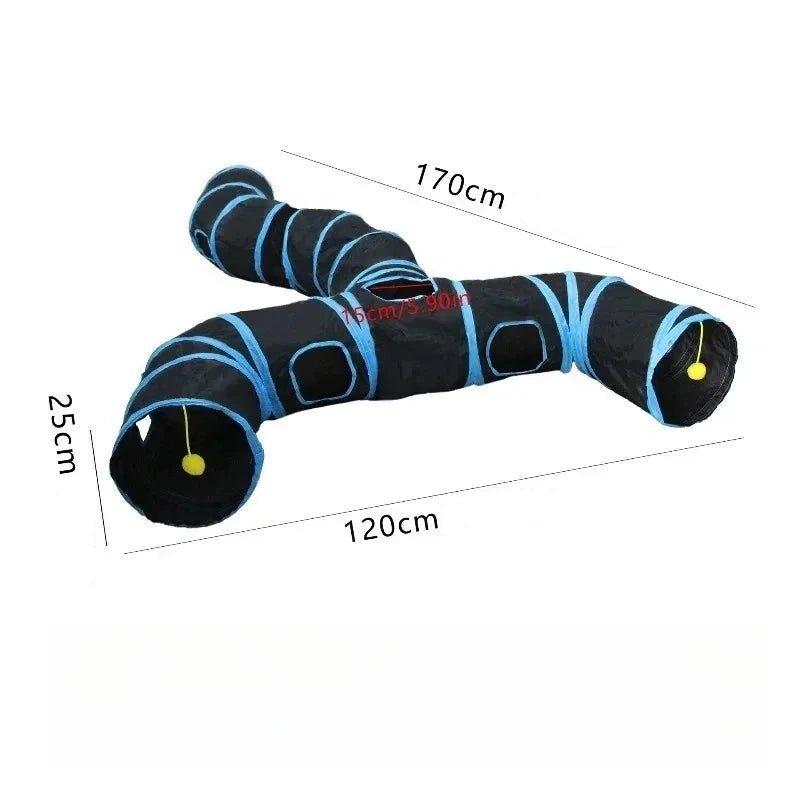 Spieltunnel für Katzen - Designbarer Katzenspieltunnel | Furrivio für Hunde & Katzen – jetzt bei Furrivio kaufen