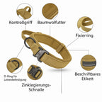 Taktisches Hundehalsband (verstellbar) | Furrivio™ für Hunde & Katzen – jetzt bei Furrivio™ kaufen