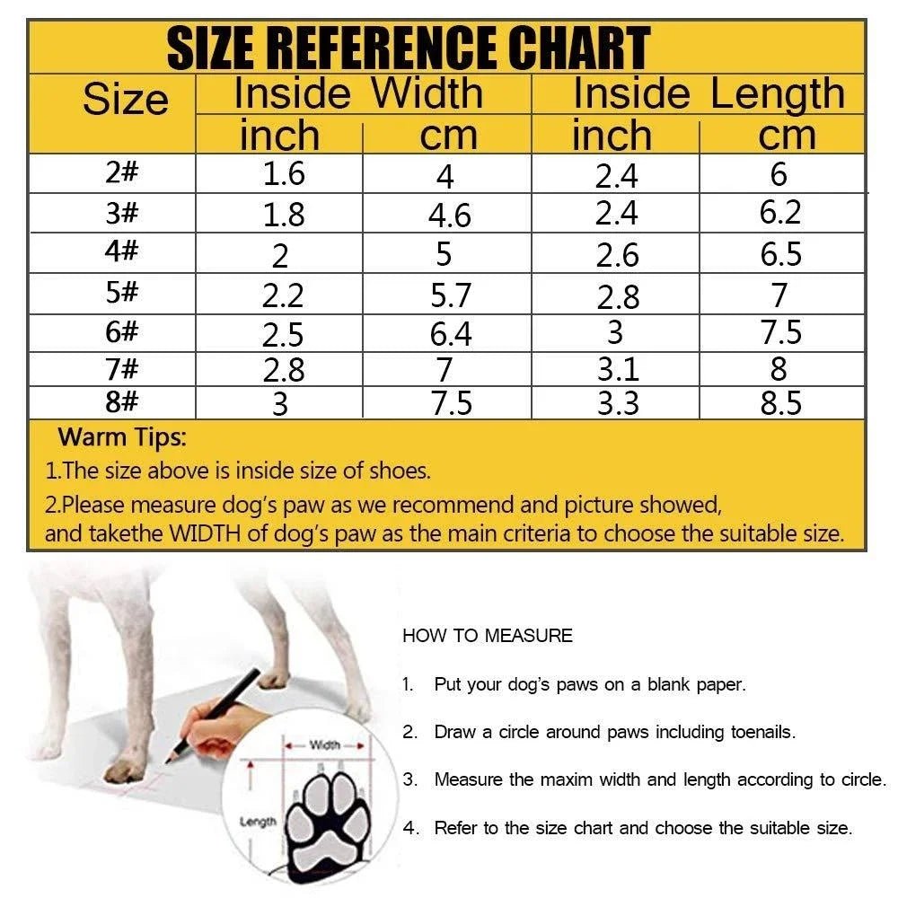 Wasserdichte Hundeschuhe | 4er Set Rutschfeste Pfotenschuhe mit Gummisohle, Reflektoren & Pfotenschutz für Winter | Furrivio™
