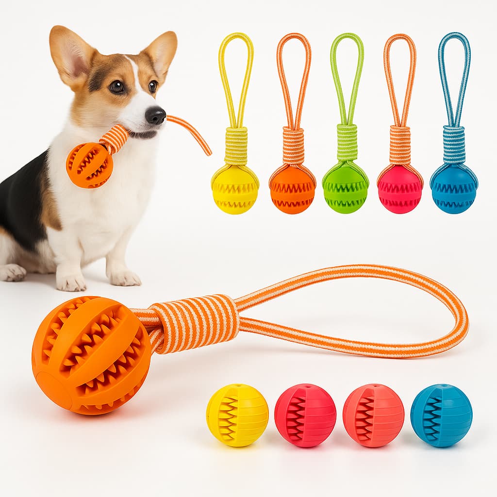 Zahnpflegeball Hund - Leckerli Ball für Hunde | Furrivio™ für Hunde & Katzen – jetzt bei Furrivio™ kaufen